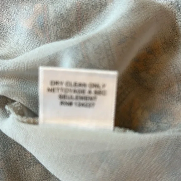 Misa Los Angeles Smocked Waist Tiered Floral Ruffle Mini Skirt Size Small - Picture 7 of 7